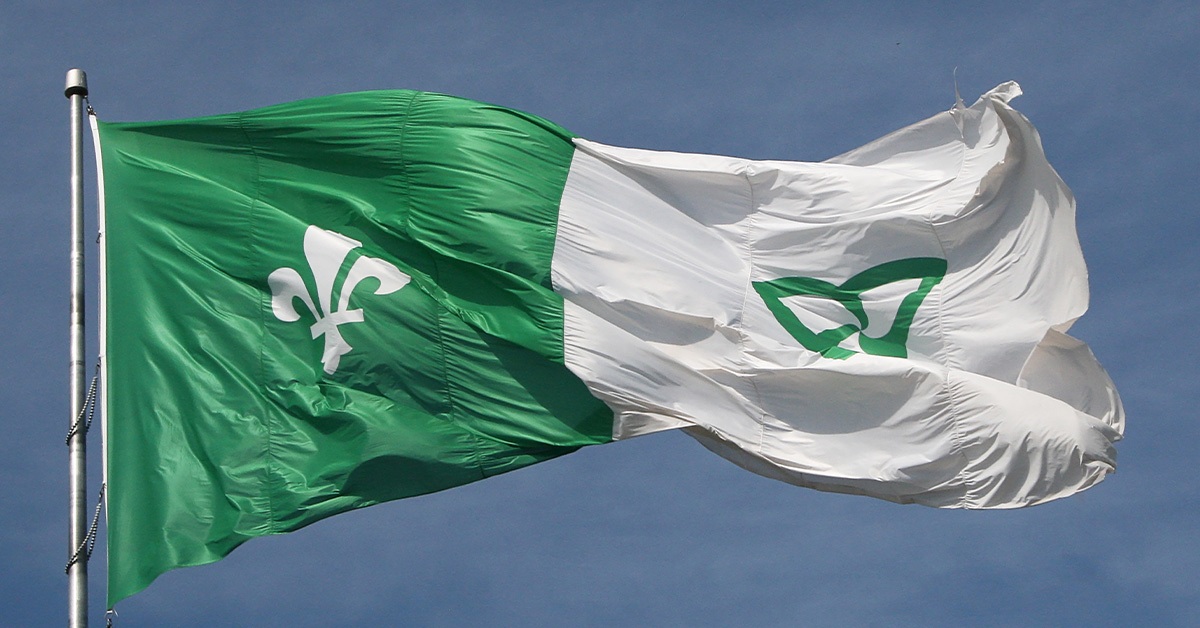 Franco-Ontarian Flag